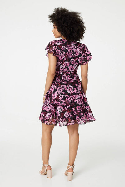 トップス IMASA - Night floral mini dress EC562FF5-3379-4D8F-A6B4-