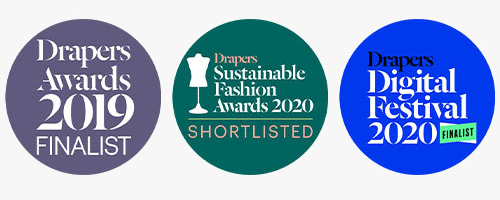 Images of awards from Drapers