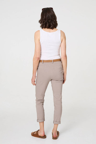 PRY｜Luxe-Cotton Sarouel Cropped Pants｜0 Luxe-Cotton Sarouel Cropped Pants – PRY