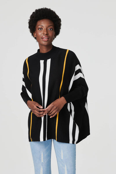 White and on sale yellow striped sweater