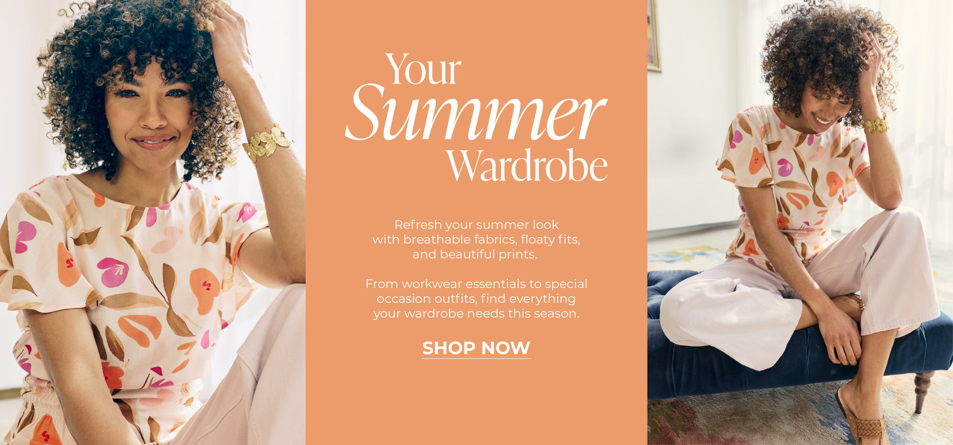 Your Summer Wardrobe | Refresh your summer look with breathable fabrics and stylish outfits.