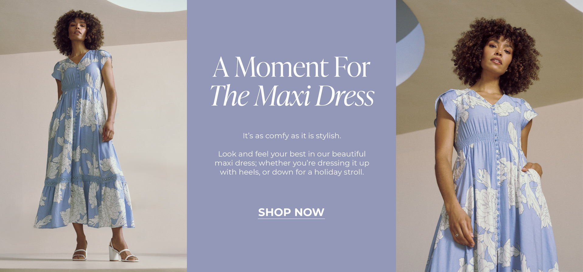 A Moment For The Maxi Dress: It's as comfy as it is stylish.