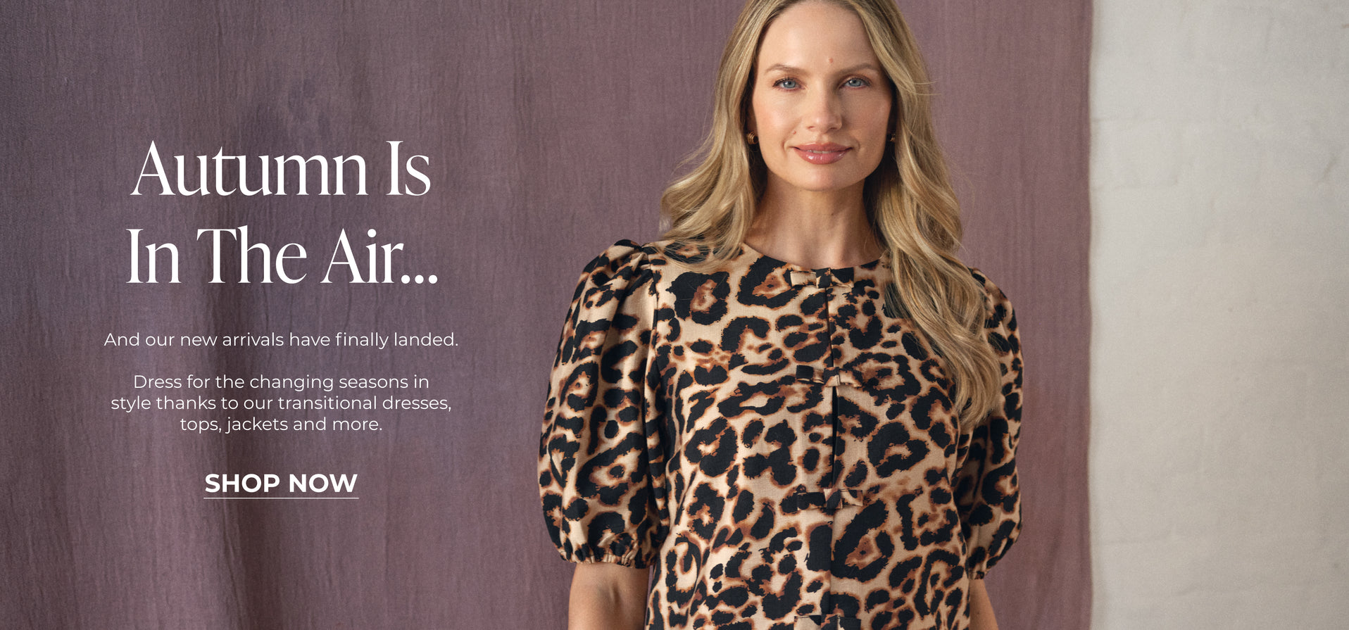 Autumn is in the air: and our new arrivals have finally landed.