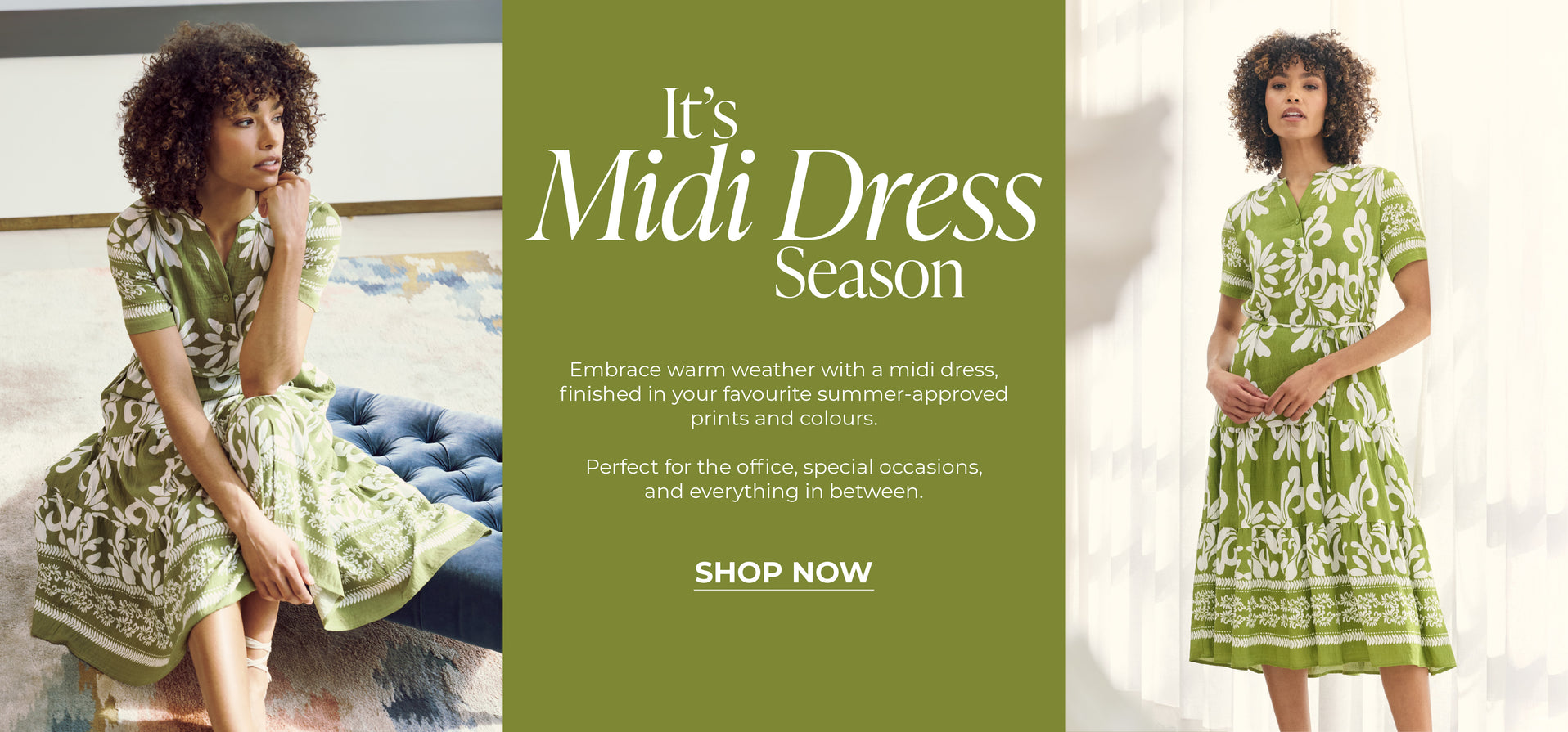 Midi Dress Season | Embrace warm weather in style
