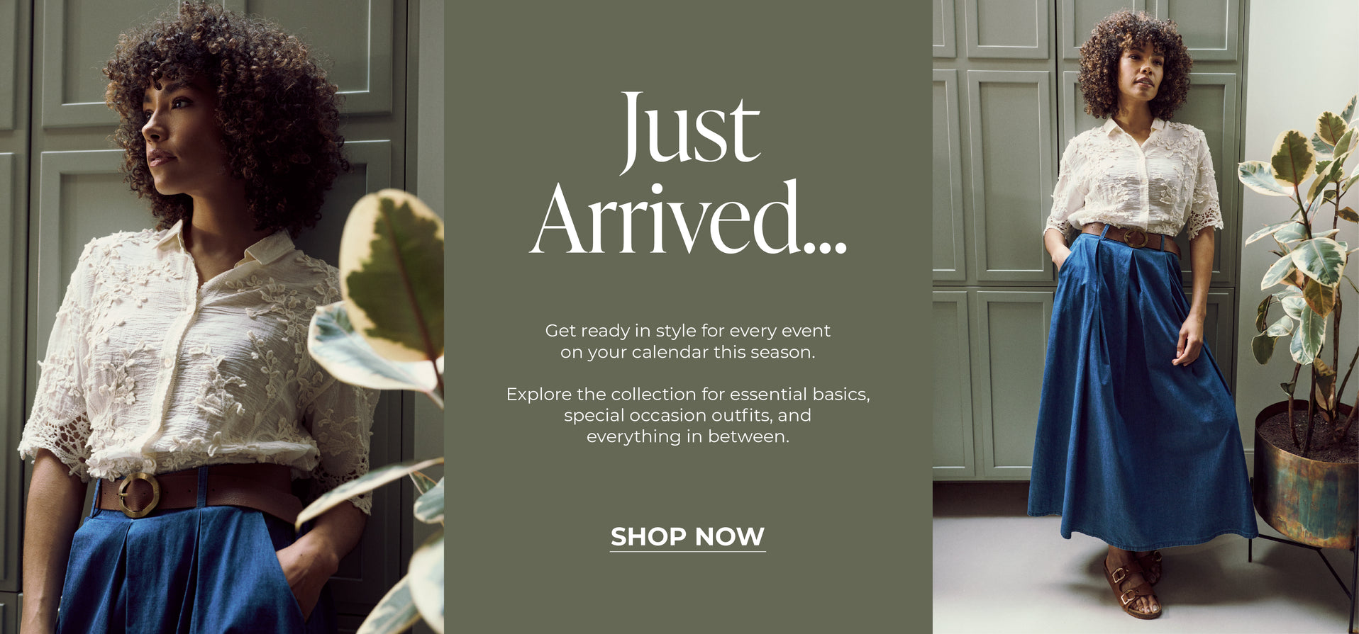 Just Arrived : Get ready in style for every event on your calendar this season.