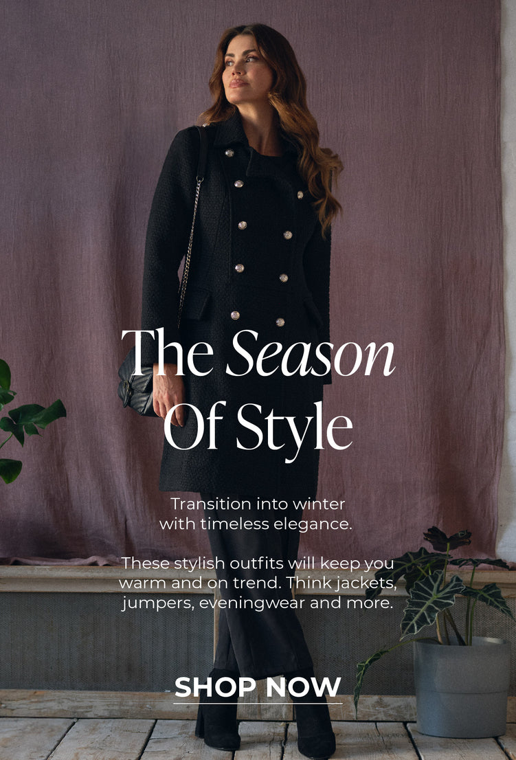 The Season of Style: transition into Winter with timeless elegance.