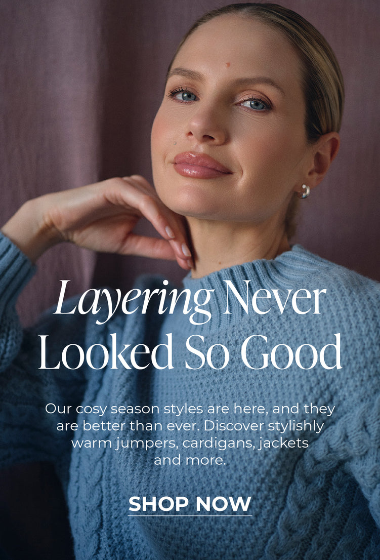 Layering Never Looked So Good: Our cosy season style are here, and they are better than ever.
