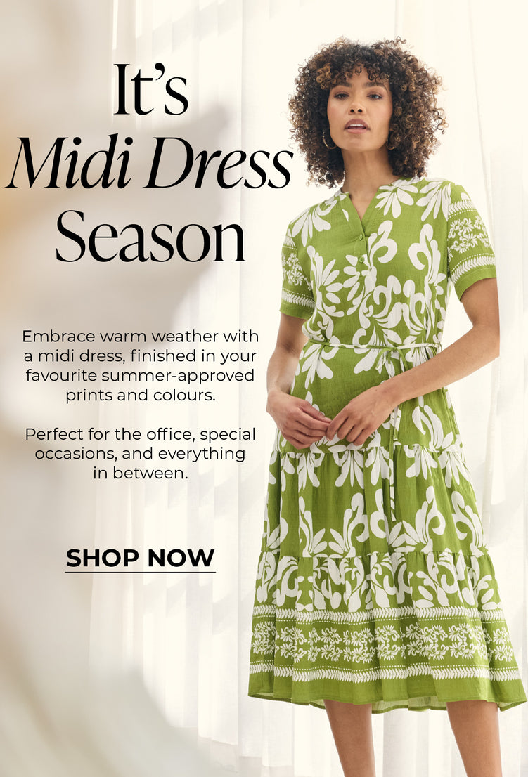 Midi Dress Season | Embrace warm weather in style