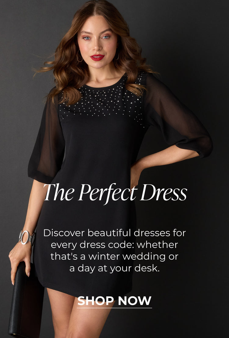 The Perfect Dress: discover beautiful dresses for every dress code.