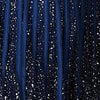 Navy | Sequin Sleeveless Tie Waist Dress