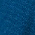 Blue | Plain Ruched Front Midi Dress