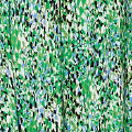 Green | Paisley Shirred Detail Midi Dress