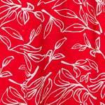 Red | Floral Square Neck Midi Sun Dress