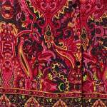 Pink | Mosaic Print Long Sleeve Short Shirt Dress
