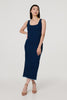 Blue | Denim Bodycon Midi Dress