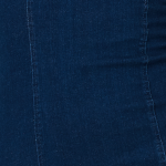 Blue | Denim Bodycon Midi Dress