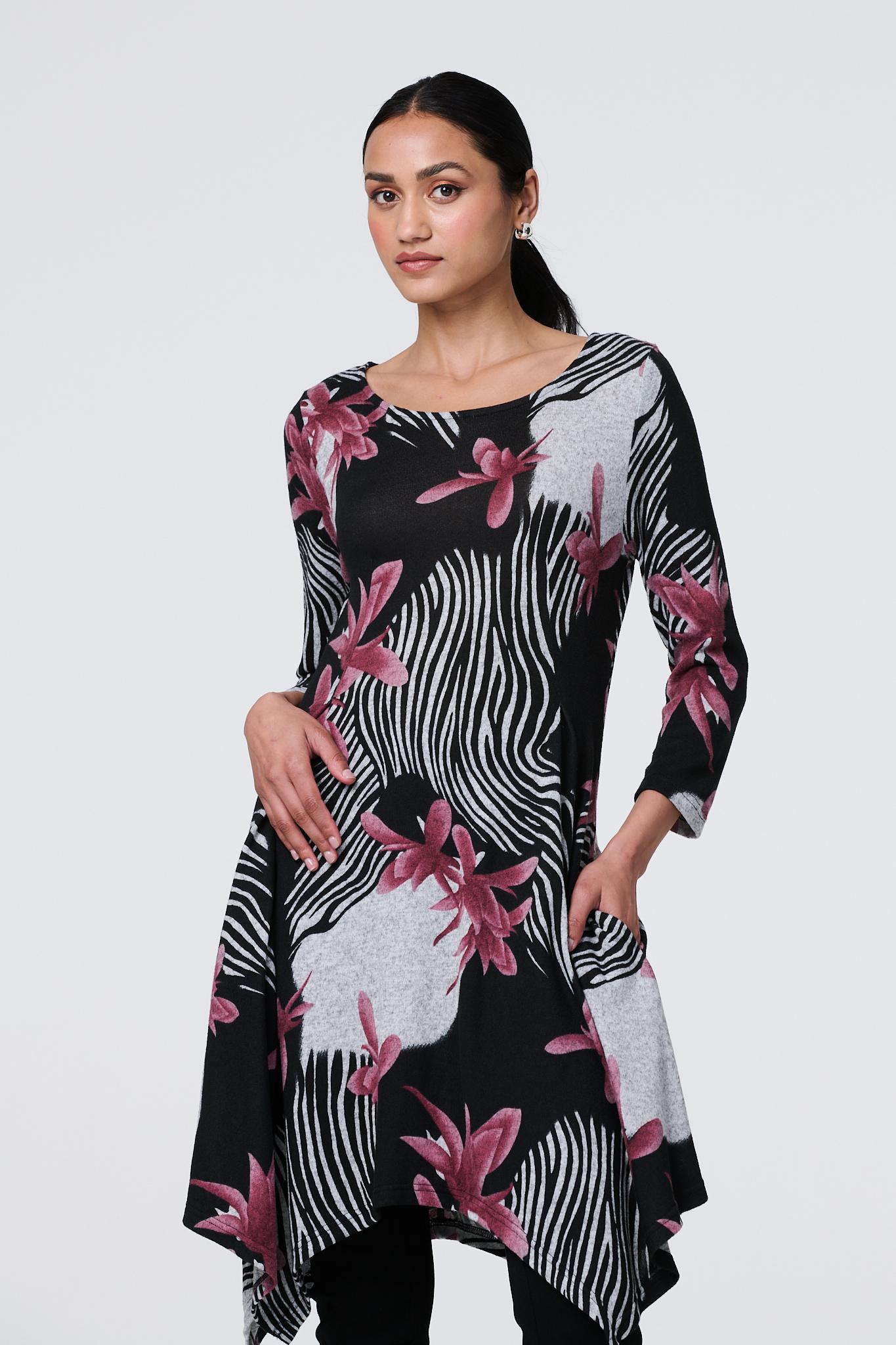 ZBYY Women's Floral Embroidery Mesh High Neck Bodycon Party Dress - View #10