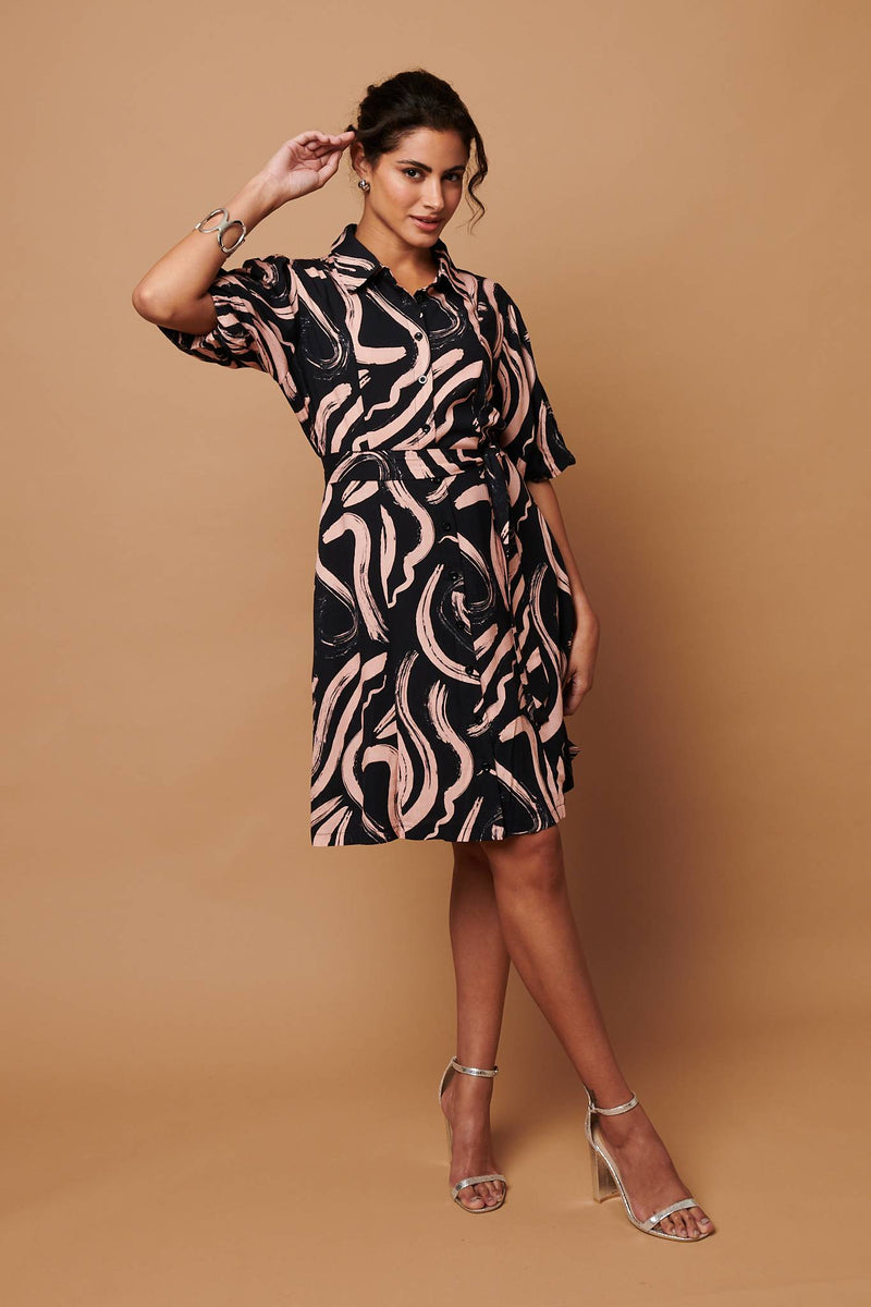 Shirt Dress Knee Length Dresses | Knee Length Dresses | Izabel London Shirt Dress Knee Length Dresses | Knee Length Dresses | Izabel London