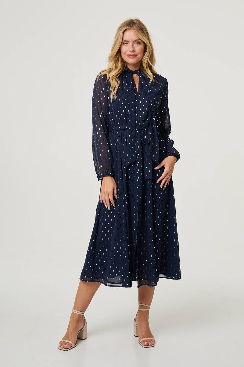 Polka Dot Dresses | Navy, White & Sleeved Dresses | Izabel London Polka Dot Dresses | Navy, White & Sleeved Dresses | Izabel London