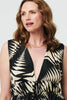 Black | Geo Print Sleeveless Maxi Dress
