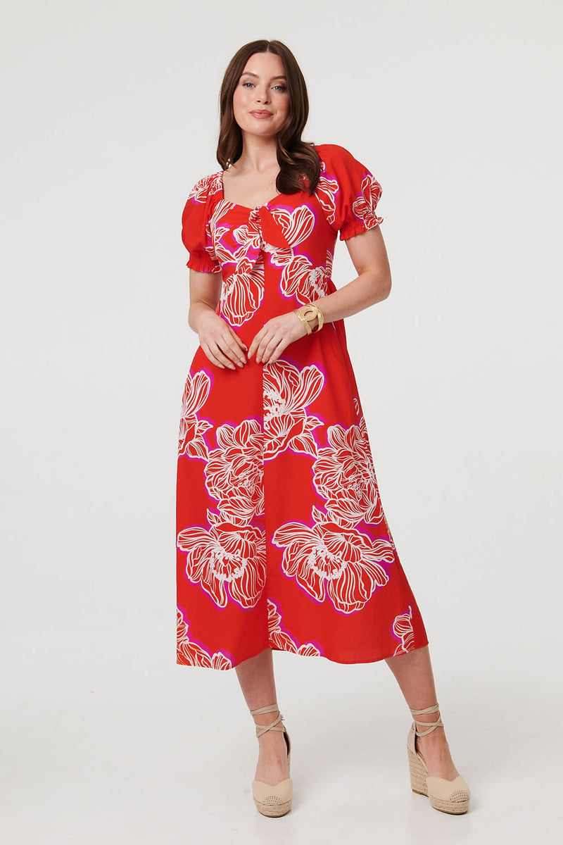 artistic side midi dress Pursue Your Dream