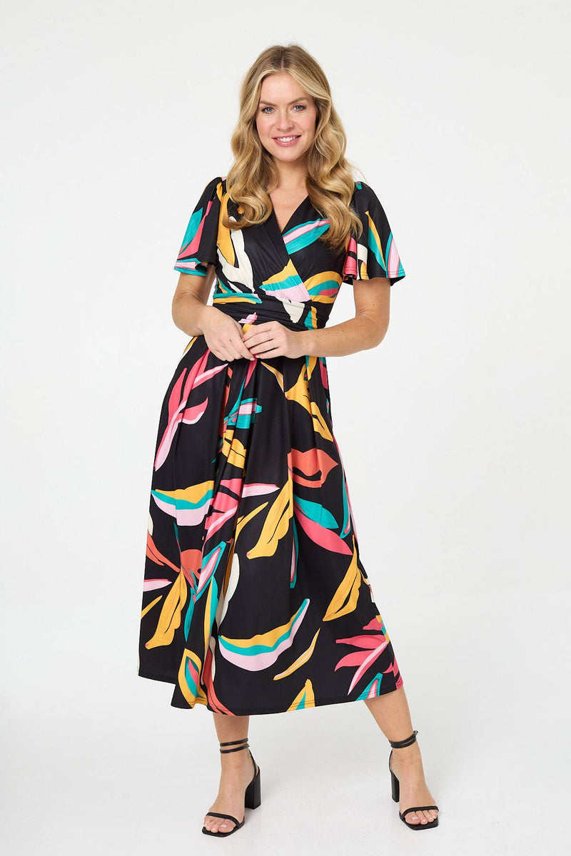 Wrap Dresses | Midi & Floral Wrap Dress | Izabel London
