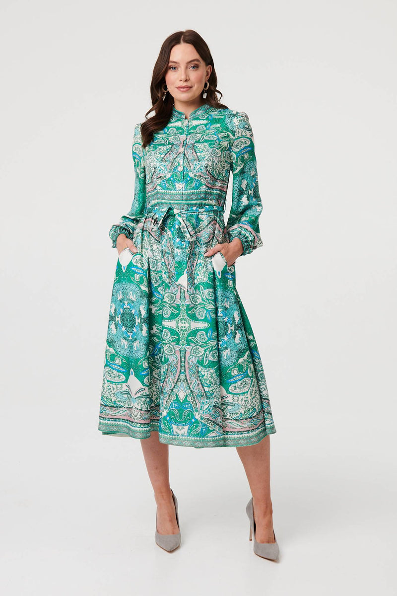 Green Midi Dresses | Izabel London