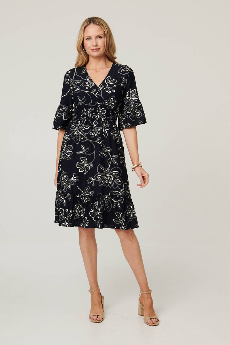 A Line Knee Length Dresses | Knee Length Dresses | Izabel London A Line Knee Length Dresses | Knee Length Dresses | Izabel London