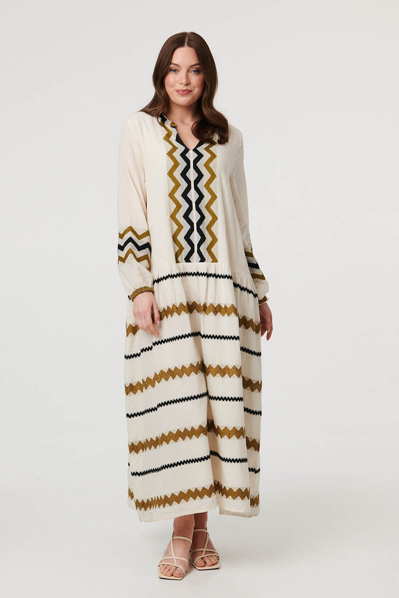 Brown Long Sleeve Dresses | Izabel London Brown Long Sleeve Dresses | Izabel London