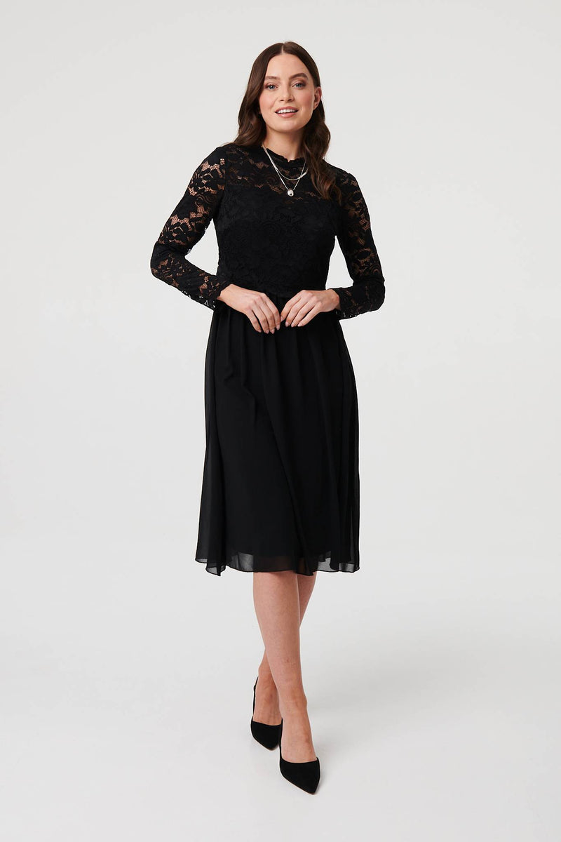 princess polly baby blue dress Women's Tall Black Lace Dresses