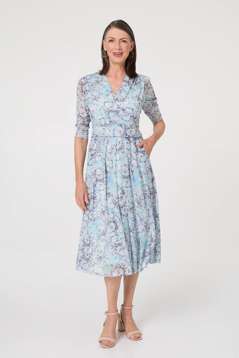 Wrap Dresses | Midi & Floral Wrap Dress | Izabel London