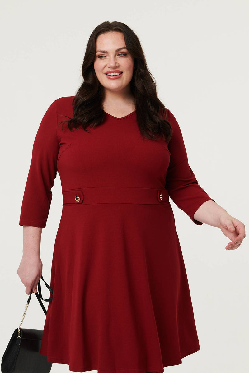 Red Skater Dresses | Skater Dresses | Izabel London Red Skater Dresses | Skater Dresses | Izabel London