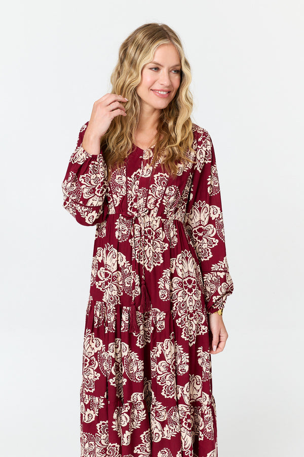 long sleeve summer dresses uk Long Sleeve Maxi Dresses
