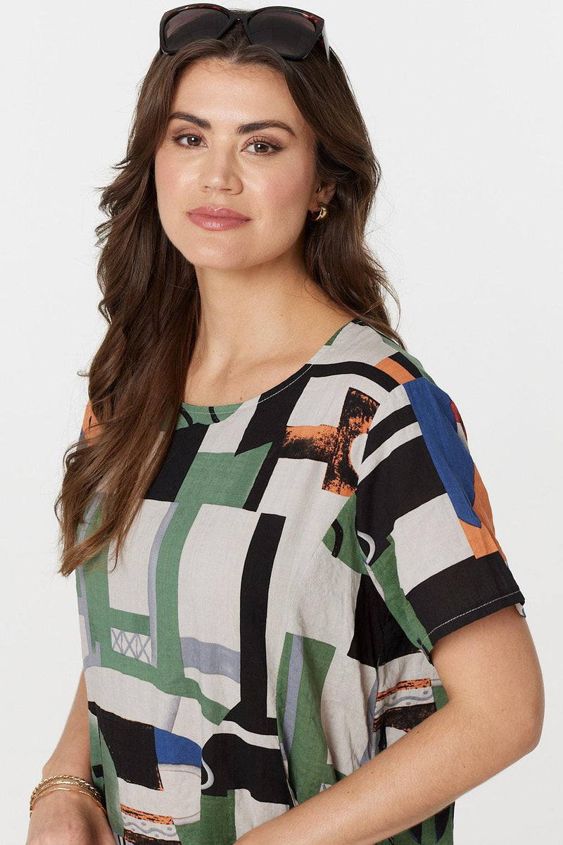 Women's short sleeve shift dress hotsell