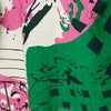 Pink | Printed Short Sleeve Relaxed Tunic Dress