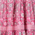 Pink | Floral Sleeveless Tiered Sun Dress