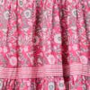 Pink | Floral Sleeveless Tiered Sun Dress