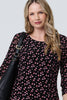 Pink | Ditsy Floral Lace 3/4 Sleeve Short Dress

