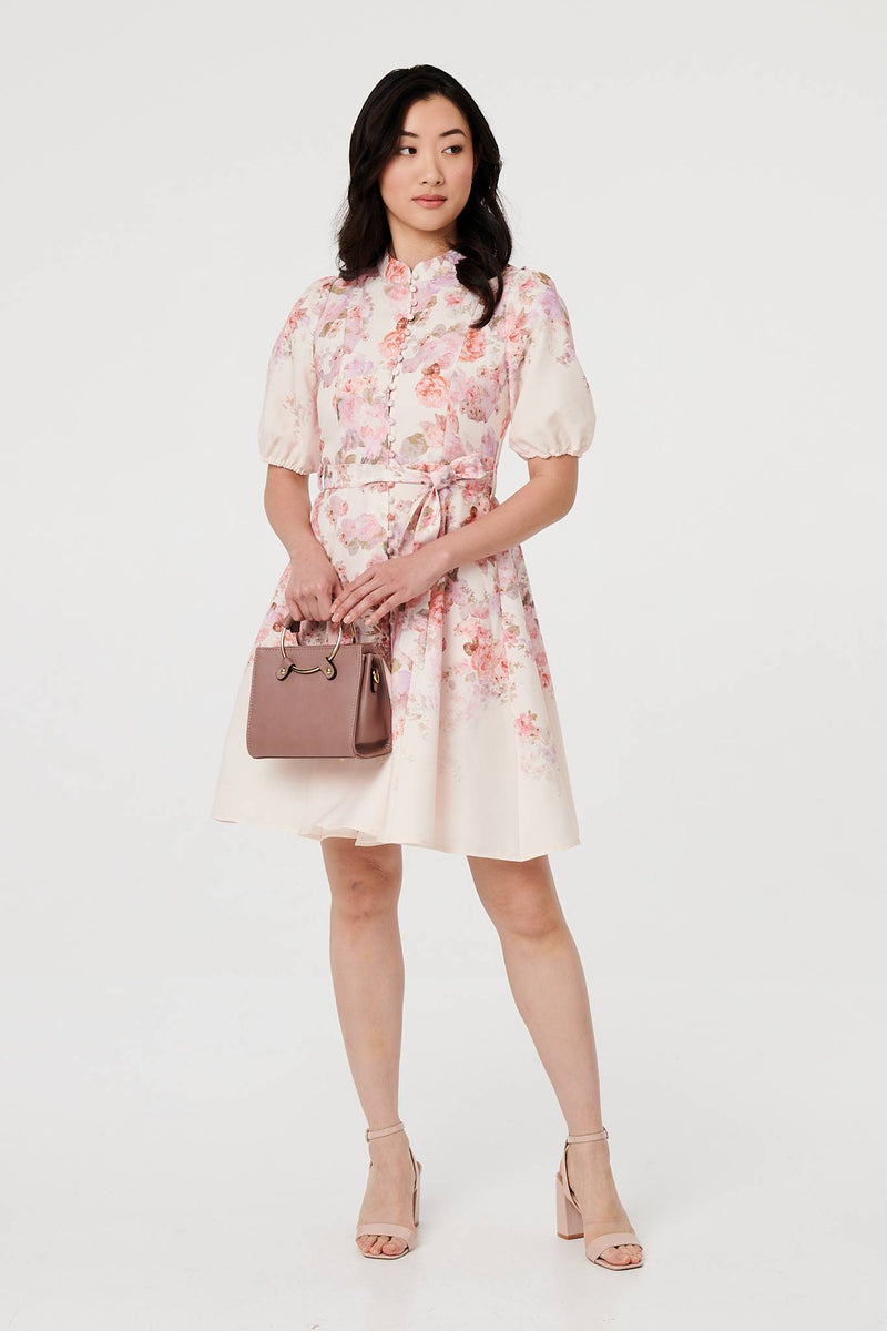 Floral Knee Length Dresses | Knee Length Dresses | Izabel London Floral Knee Length Dresses | Knee Length Dresses | Izabel London