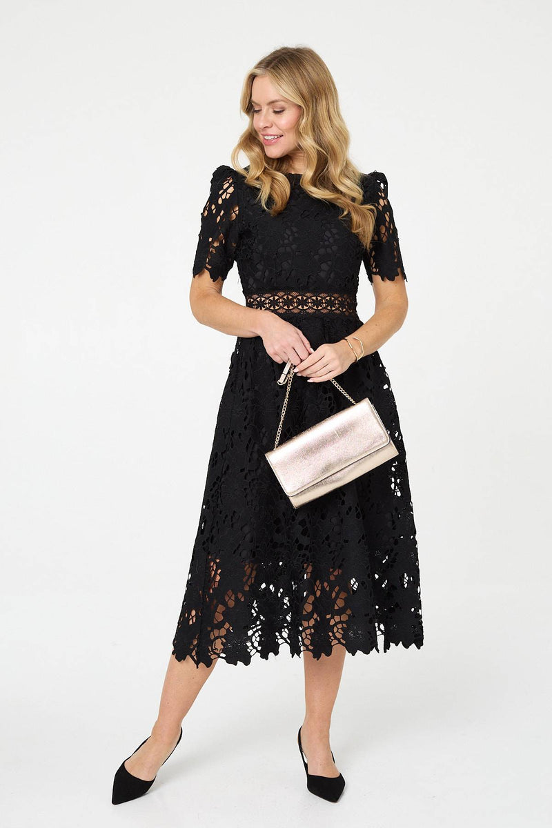 Black Midi Dresses | Midi Dresses | Izabel London Black Midi Dresses | Midi Dresses | Izabel London