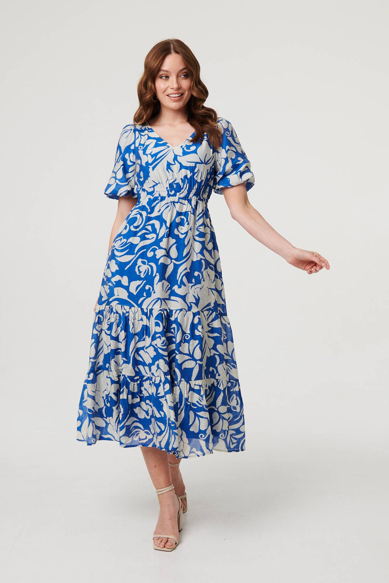 Tiered Midi Dresses | Izabel London Tiered Midi Dresses | Izabel London
