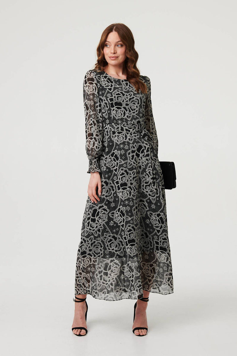 Floral Black Dresses | Black Dresses | Izabel London Floral Black Dresses | Black Dresses | Izabel London