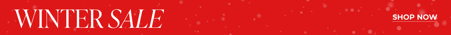 Winter Sale: Shop Now