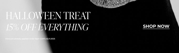 Halloween Treat: 15% Off Everything