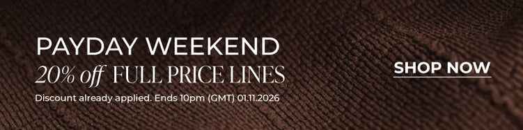 Payday Weekend : 20% Off Full Price Lines