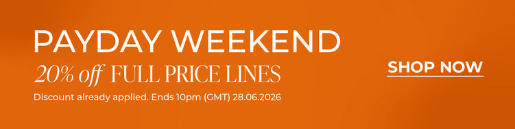 Payday | 20% Off Full Price Lines
