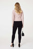 Pink | Zip Front Faux Leather Jacket