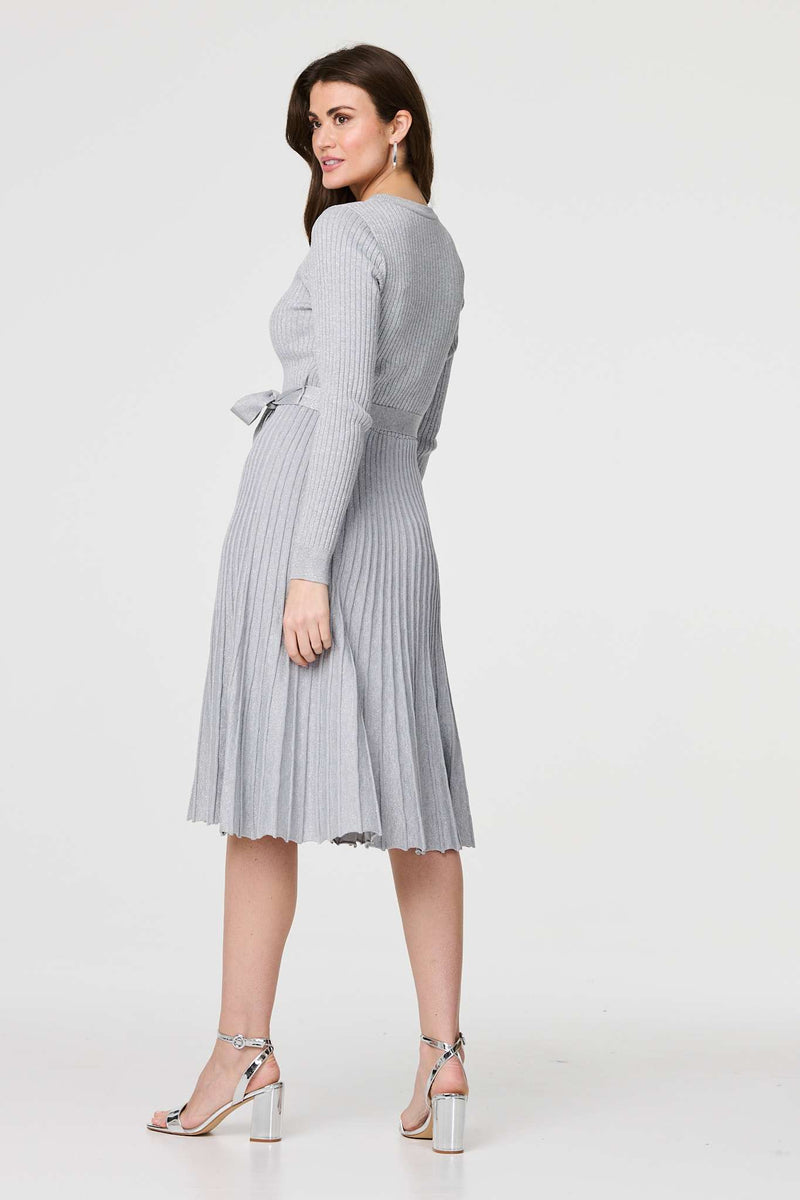 Grey Casual Winter Sweater Dress LOUSEA Women's Fit And Flare Sweater Dress - Tie Waist Knitted Midi Dress (A-Grey, Large) Long Sleeve Knit Dress Grey Casual Winter Sweater Dress LOUSEA Women's Fit And Flare Sweater Dress - Tie Waist Knitted Midi Dress (A-Grey, Large) Long Sleeve Knit Dress