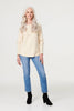 Cream | Embellished Long Sleeve Knit Top