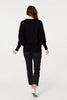 Black | Star Embellished Knit Sweater